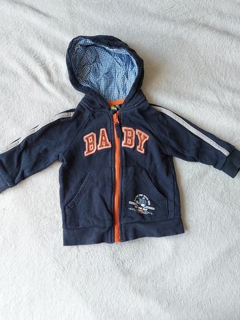 Gilet zippé bébé garçon 9 mois orchestra