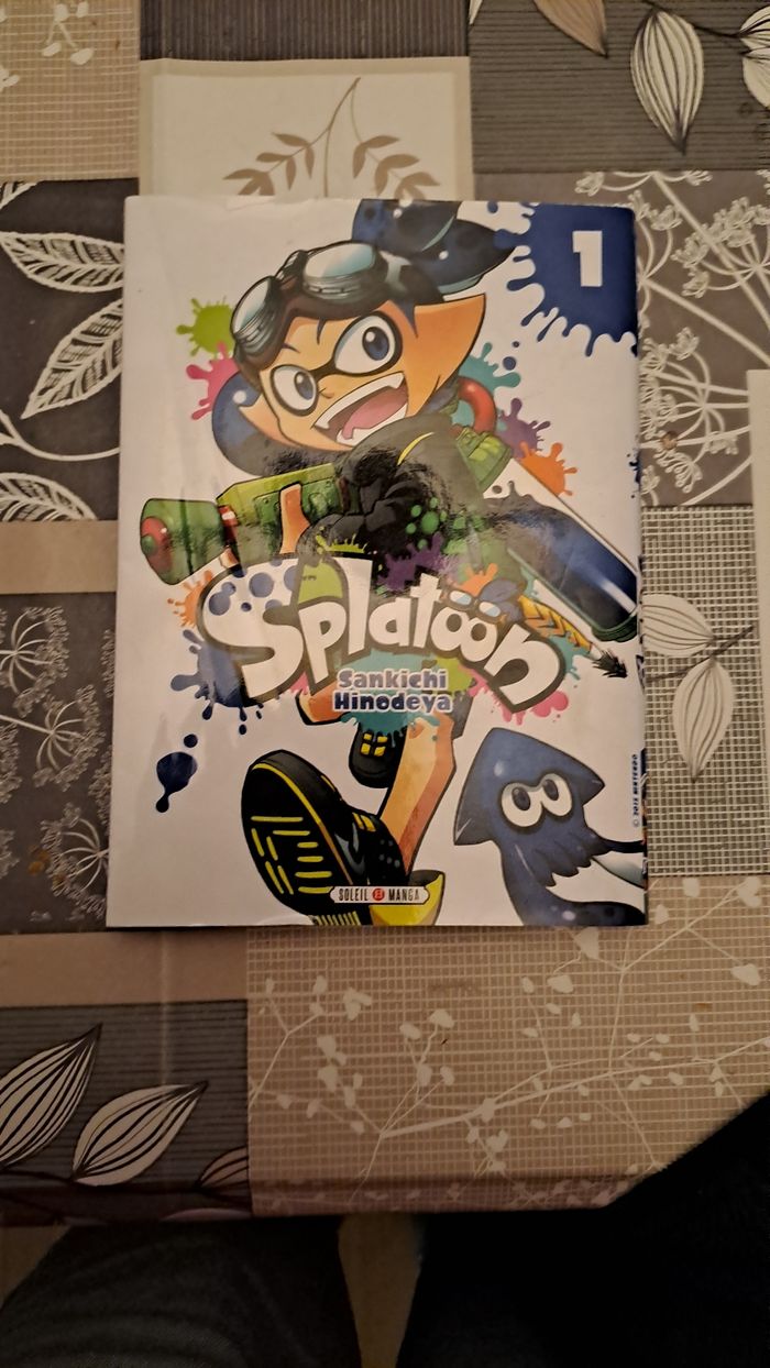 Lot de manga splatoon 1,2 - photo numéro 2