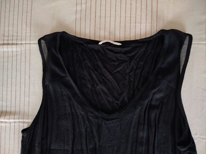 Robe courte noire Kiabi taille M - photo numéro 2