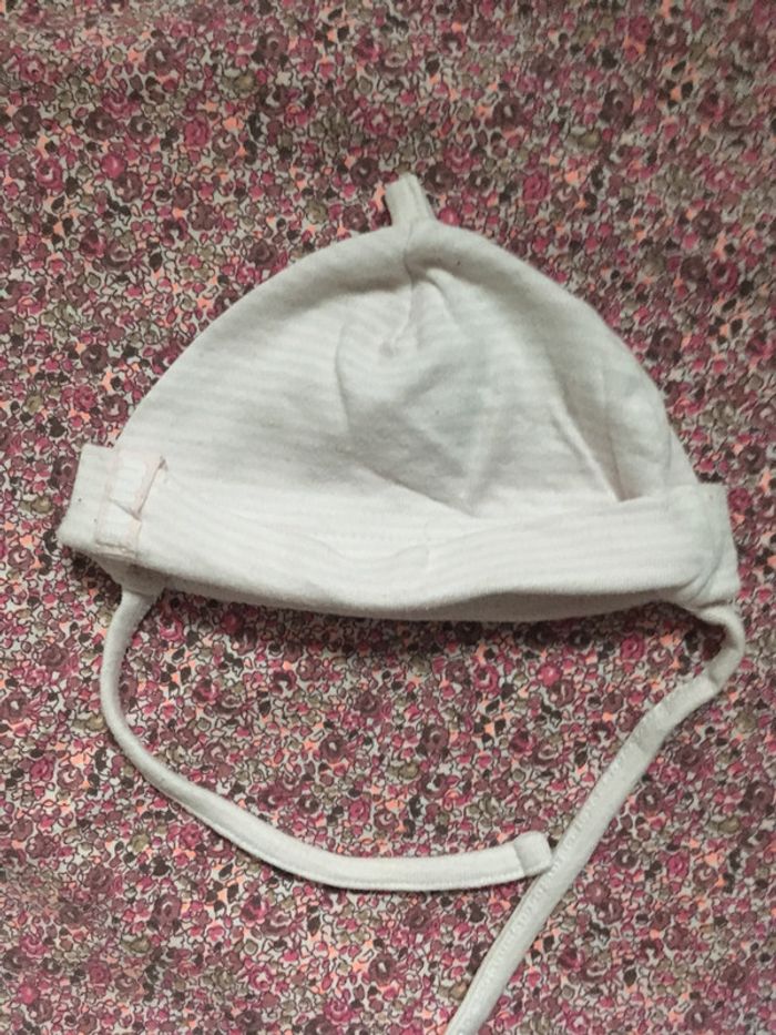 Bonnet naissance H&M - 1/2 mois - photo numéro 2
