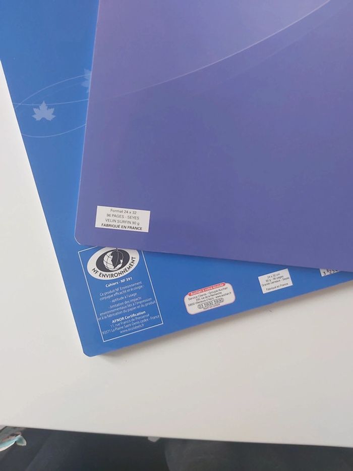 Lot cahiers grand format - photo numéro 2