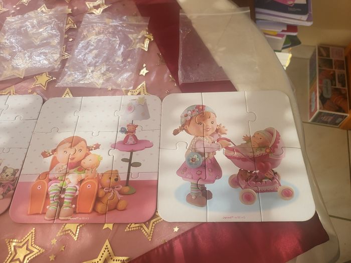 4 différents puzzles janod - photo numéro 4