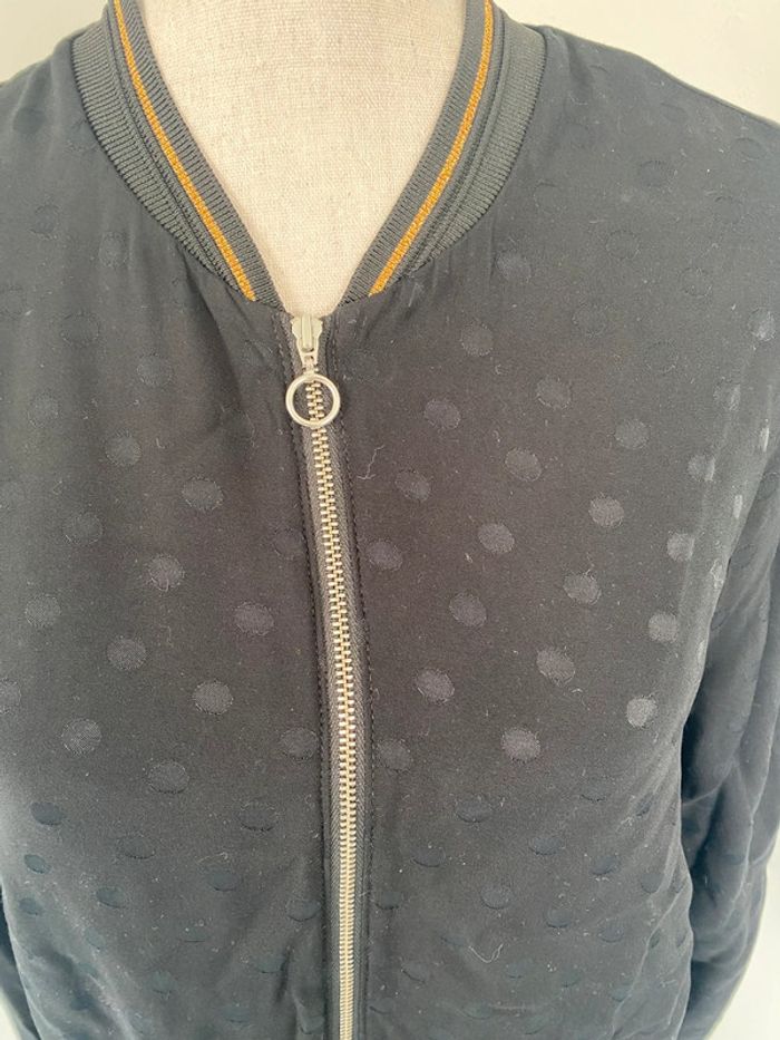 Top noir zippé i.code taille XL - photo numéro 2