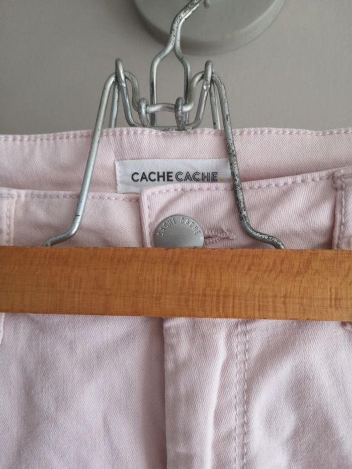 Pantacourt long rose pâle - photo numéro 2