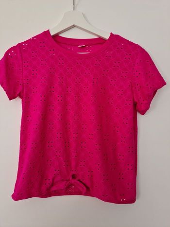 T-shirt fille rose 13 / 14 ans Zeeman