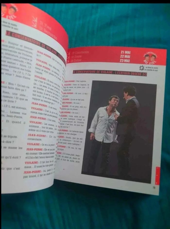 Les  chevaliers  du  Fiel - Almanach du  rire - photo numéro 3