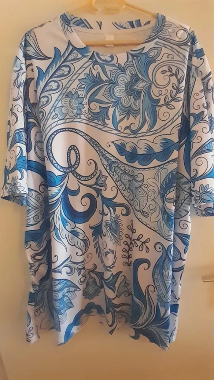 T-shirt imprimé, taille 6XL pour homme ou femme Manches courtes