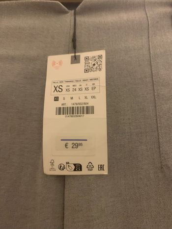 Pantalon Zara taille xs