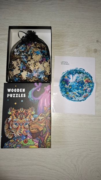 Puzzle en bois mer 🌊