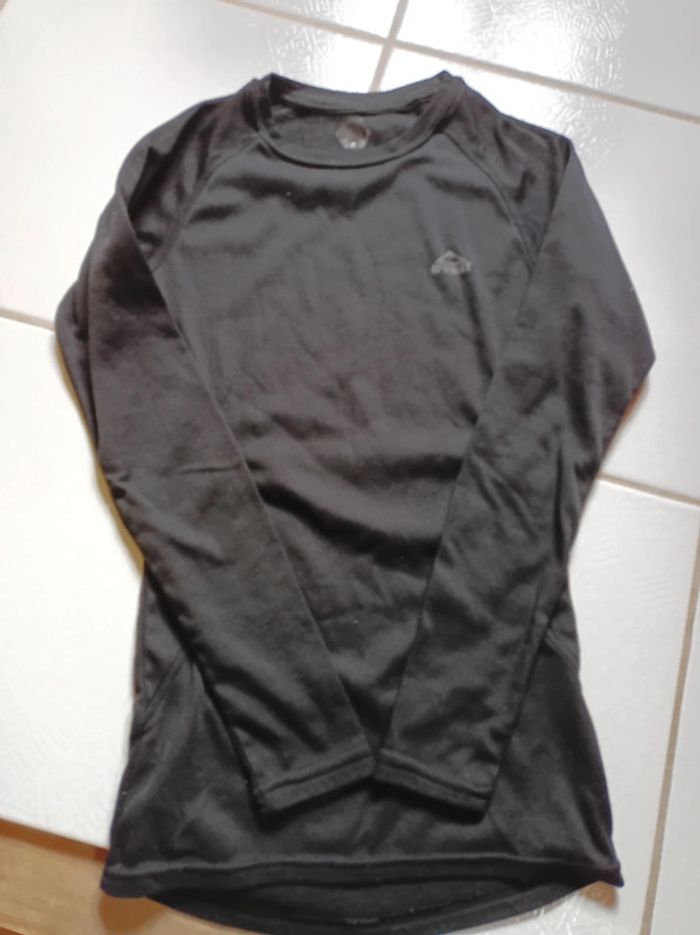 Sous pull de sport femme noir McKinley - photo numéro 8