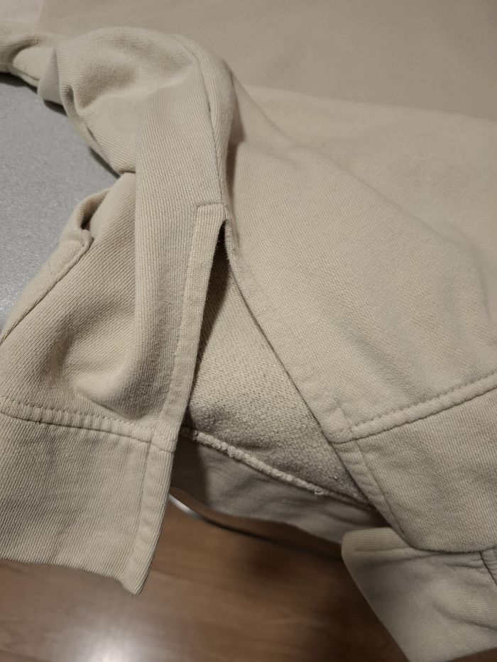 Beau sweat homme MANGO M à capuche beige poche ventrale très bon état - photo numéro 6