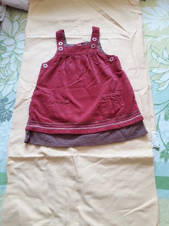 Robe bretelles rouge