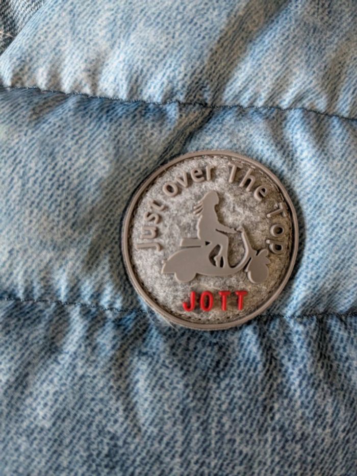 Doudoune jott femme taille M jean et doudoune bleue - photo numéro 5