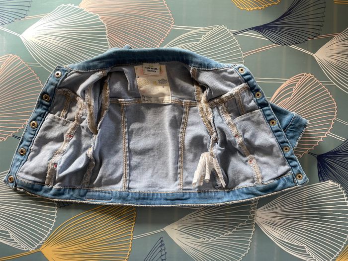 Veste en jean bébé fille - photo numéro 2