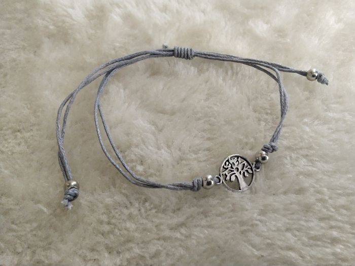 Bracelet gris arbre de vie - photo numéro 2