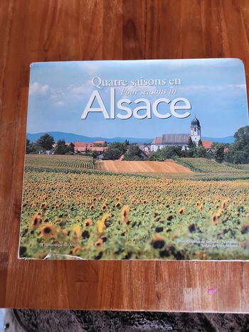 Livre : Quatre saisons en Alsace