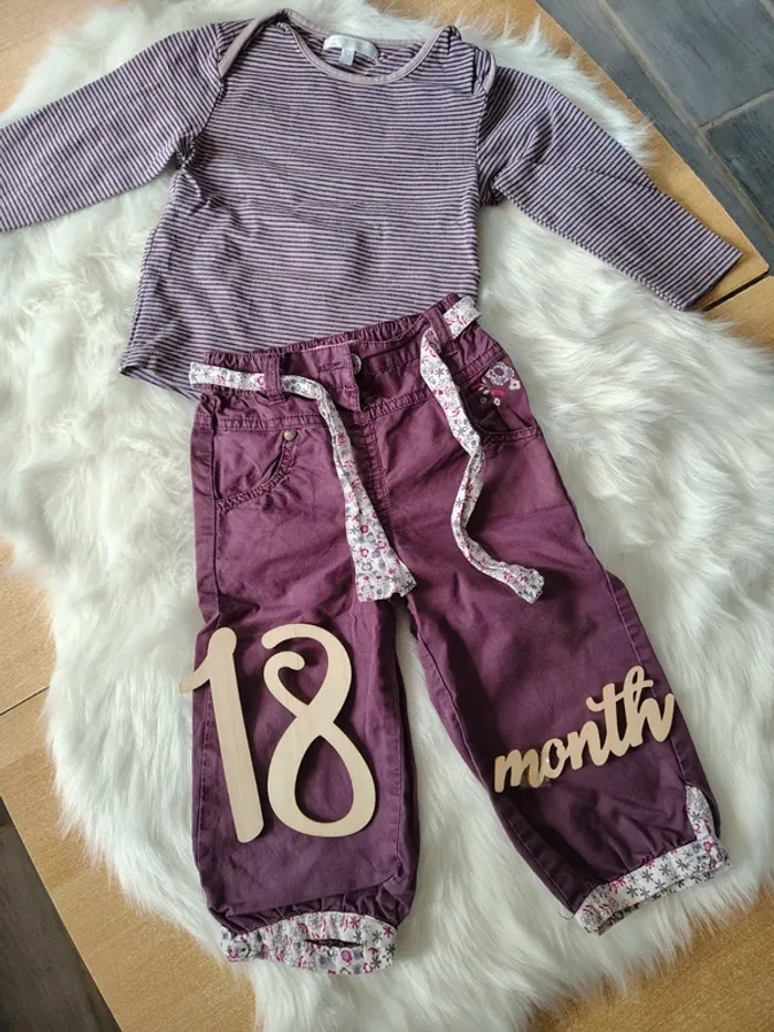 Ensemble fille 🎀 18 mois - photo numéro 2