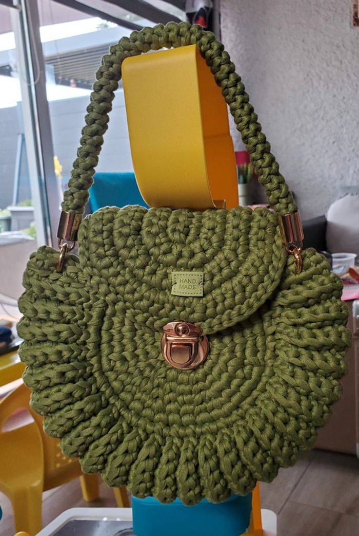 Sac fait main au crochet Modèle unique - photo numéro 6