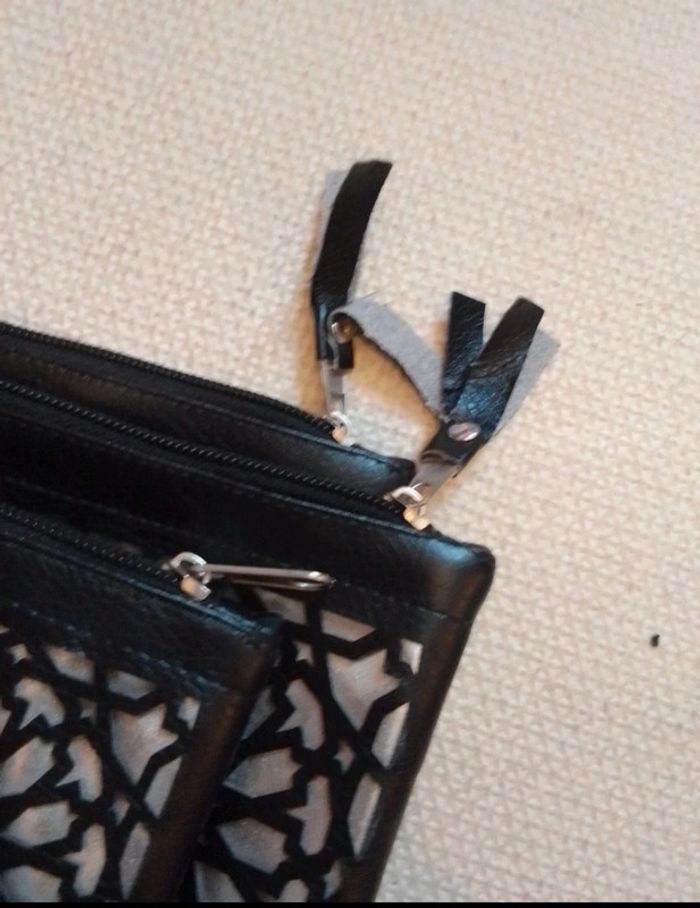 Lot 3 pochettes noir/argenté - photo numéro 6