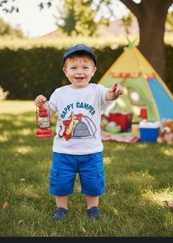 Ensemble Disney T-shirt Tigrou et Short Cargo