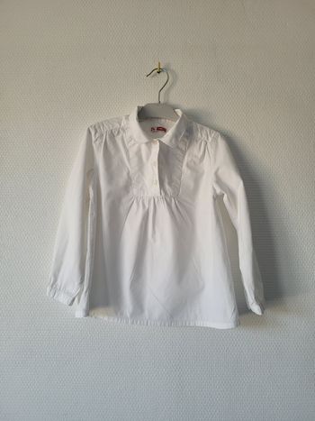 Blouse blanche DPAM 5 ans TBE