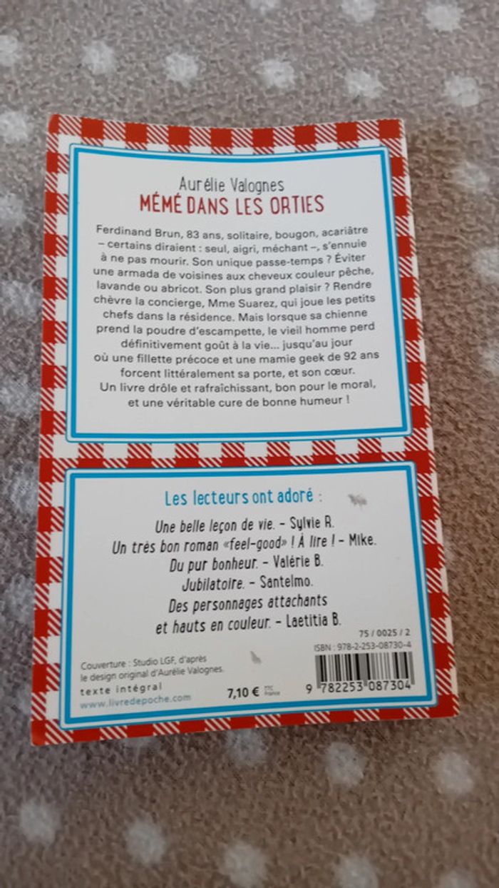 Livre mémé dans les orties - photo numéro 2