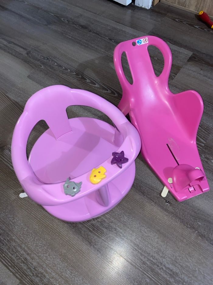 Lot transat + siège de bain