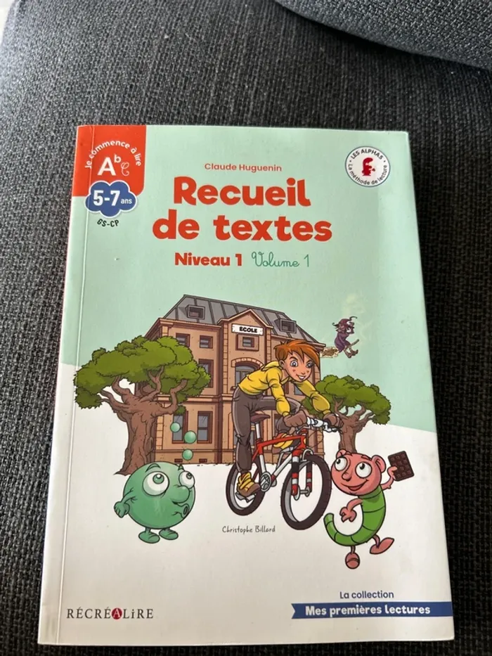 Recueil de textes niveau 1 les alphas