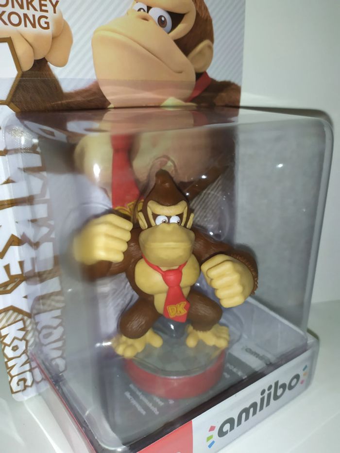 Amiibo Figurine Donkey Kong Super Mario Nintendo switch/3DS neuf sous blister - photo numéro 2