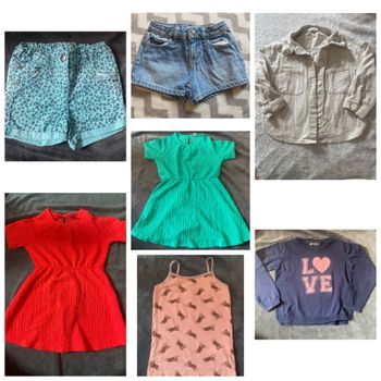 Lots vêtements fille