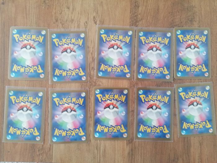 Lot de 10 cartes pokemon ex jap - photo numéro 2