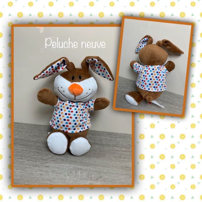 Peluche Lapin - Neuf