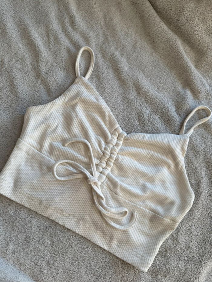 Croptop blanc