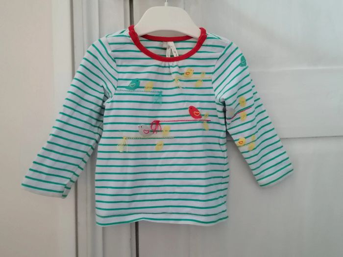 T-shirt manches longues Absorba 12 mois