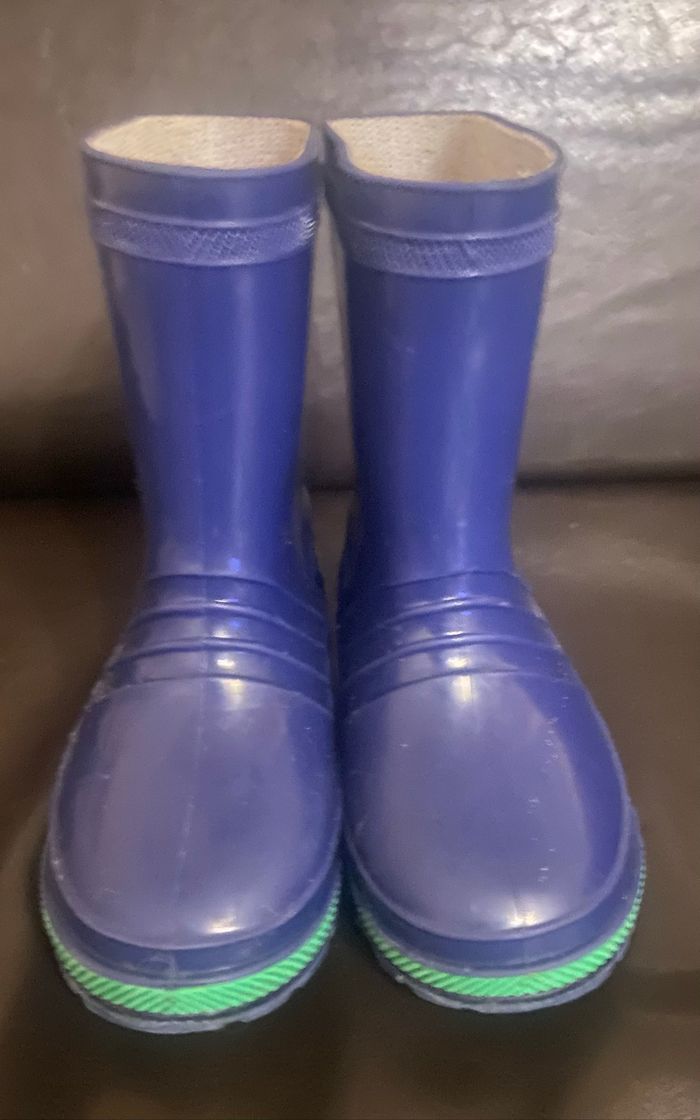 Bottes de pluie »G&G »bleu marine et multicolores - photo numéro 2