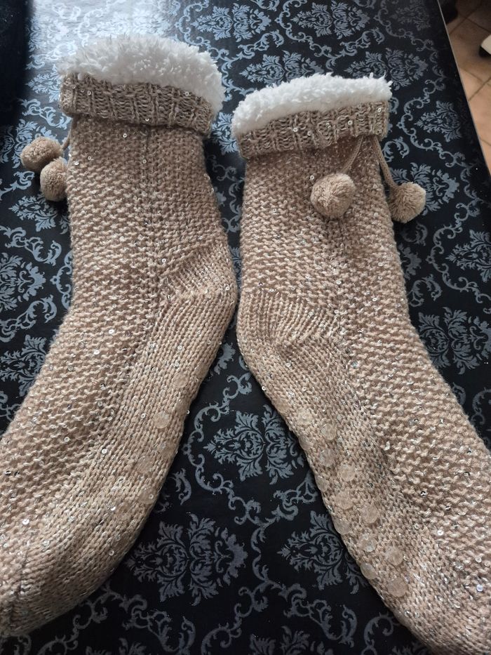 Lots de 3 chausson et chausson chausette - photo numéro 4