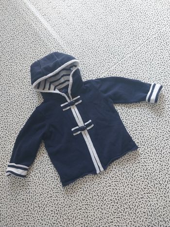 Veste bébé Petit Saint James 6 mois