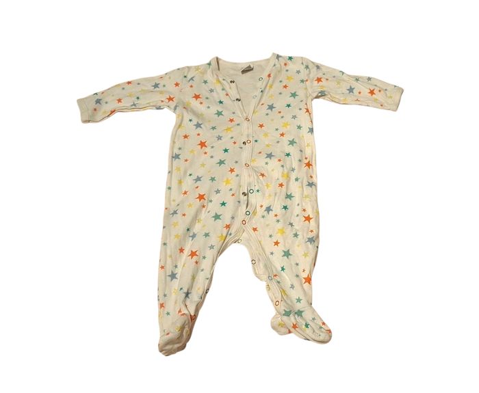 Pyjama bébé à étoiles multicolores 12M