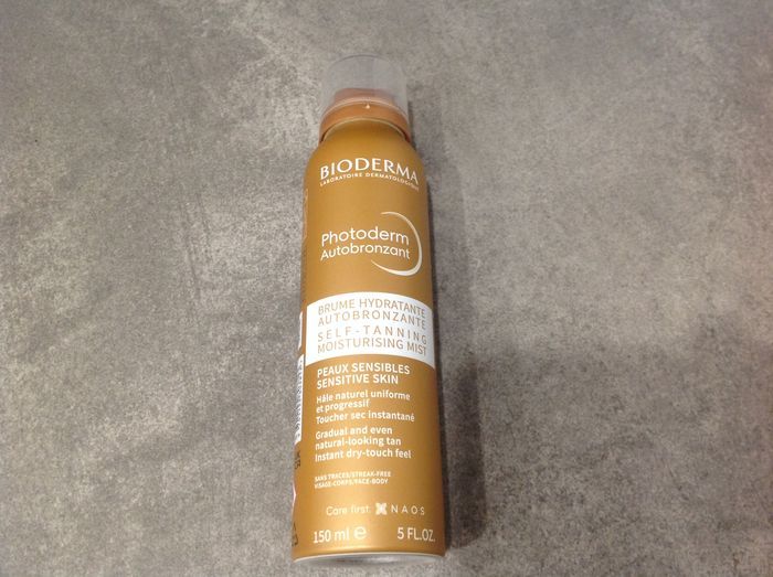 Bioderma brume hydratante autobronzante - photo numéro 2