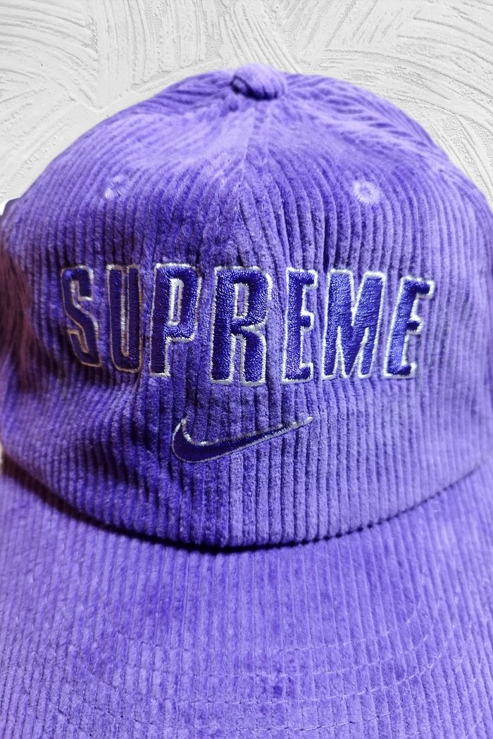 Supreme x Nike - Arc Corduroy 6-Panel - Violette - Neuve sous blister - photo numéro 4