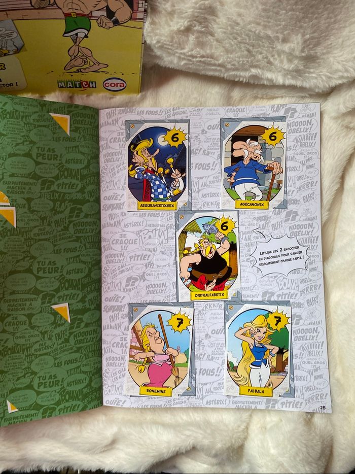 Lot de 2 collector Astérix avec cartes - photo numéro 4