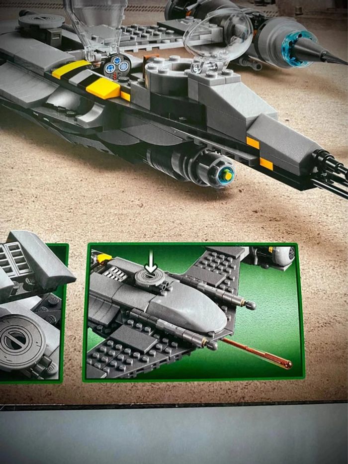 LEGO Star Wars 75325 - Le Chasseur N-1 du Mandalorien - Neuf et Scellé - photo numéro 10