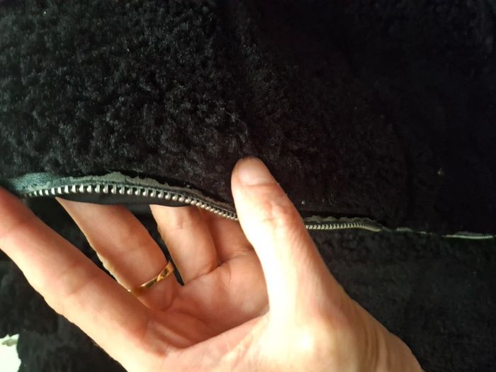 Manteau court en fausse fourrure zara - photo numéro 10