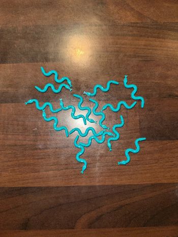 15 accessoires Lego serpent réf : 30115, dark turquoise