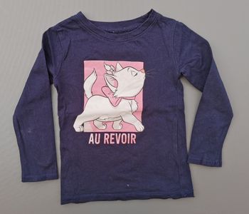 Tee-shirt ML 3 ans fille Disney 