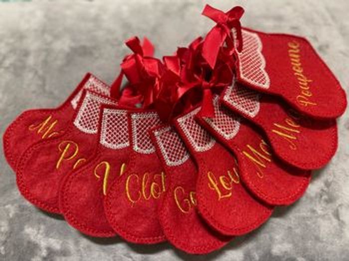 Mini chaussettes Noël - photo numéro 2