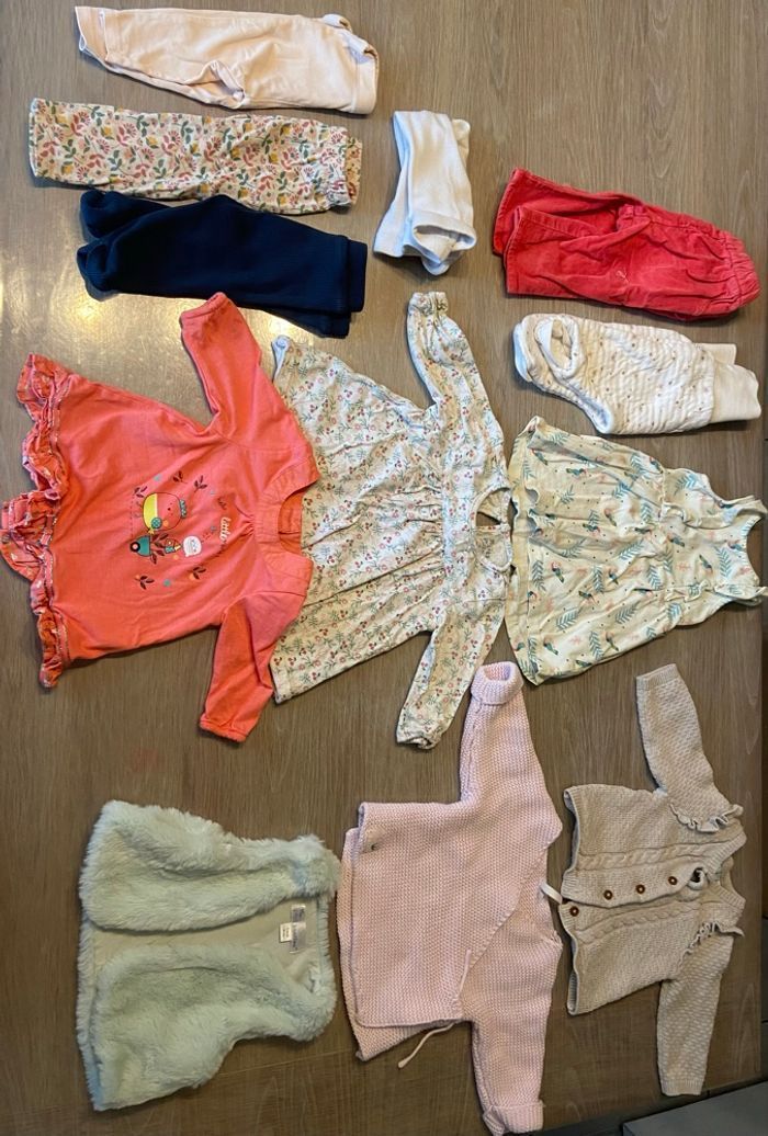 Lots vêtements bébé filles 3 mois - photo numéro 6