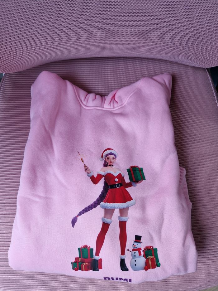 Sweatshirt fille rumi Noël
