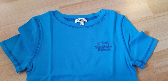 Tee-shirt taille S bleu roi Neuf - photo numéro 2