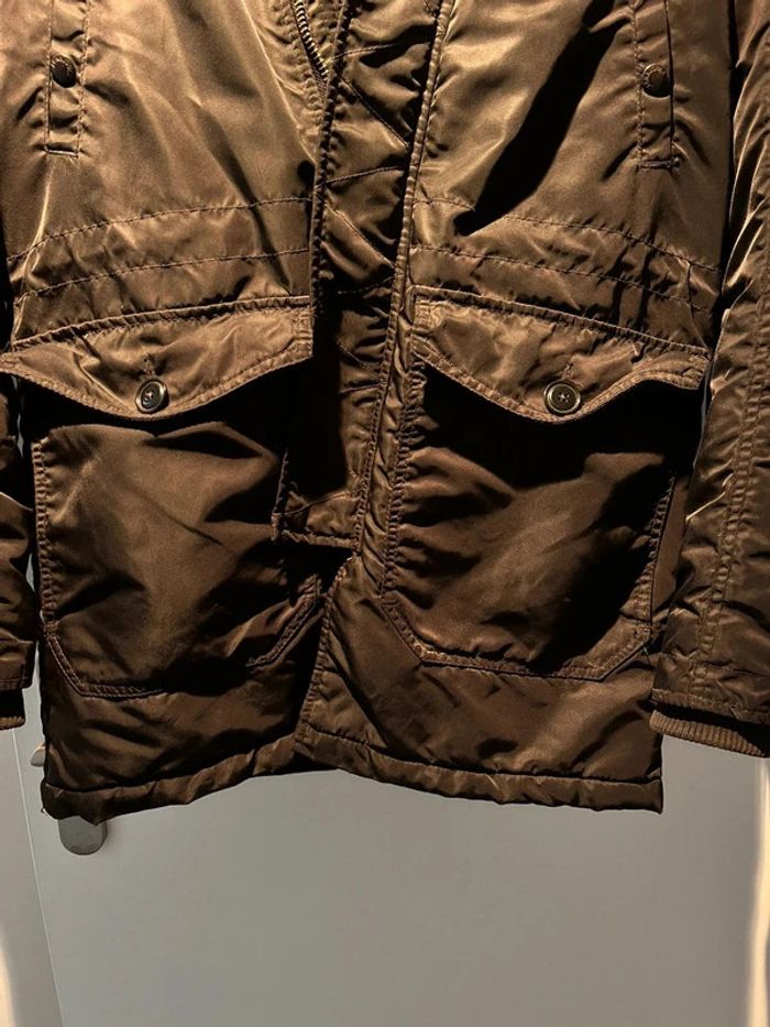 🤩 magnifique et comme neuve  parka homme Jack & Jones S/M noire avec capuche amovible - photo numéro 6